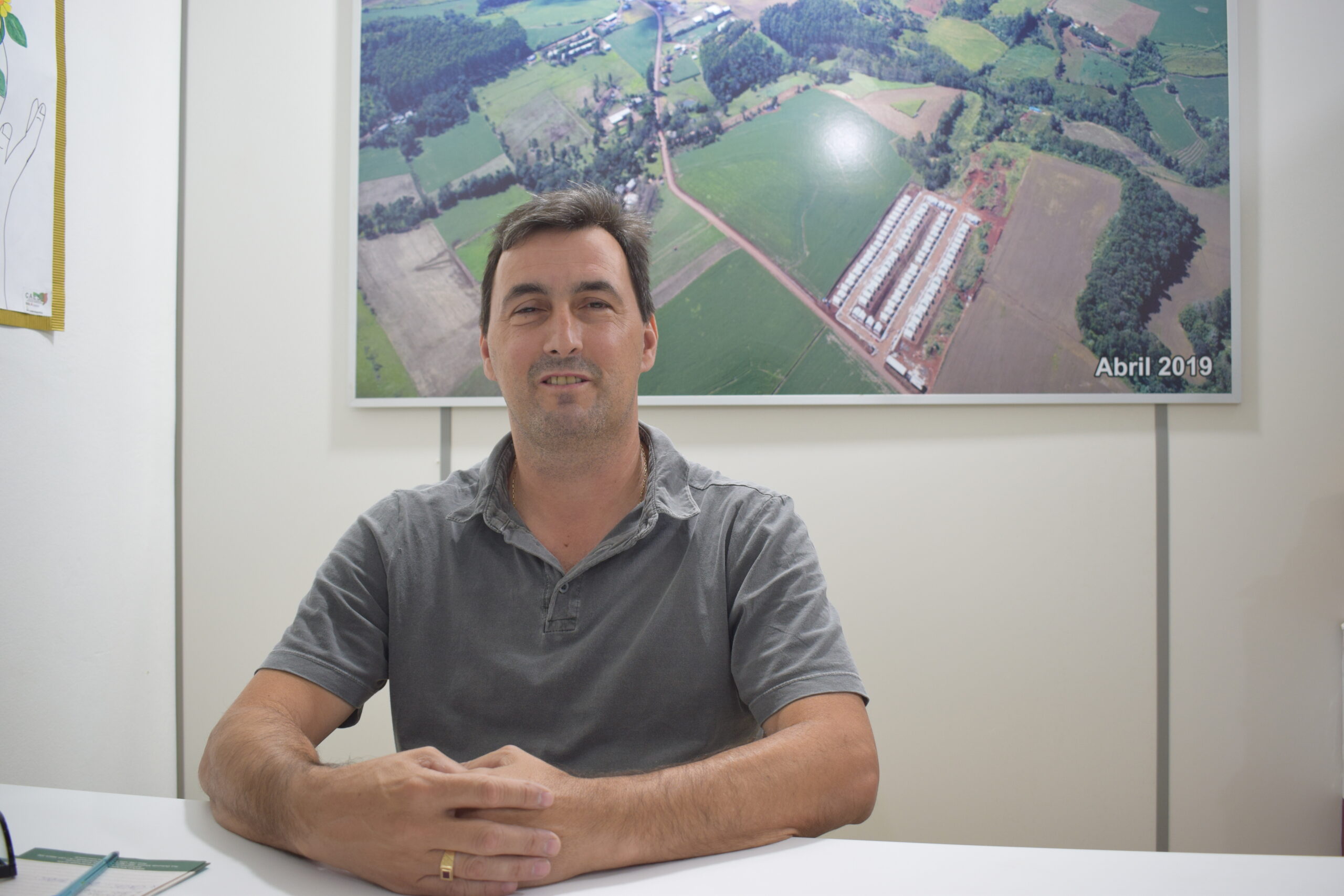 Secretário da agricultura Sergio Werlang